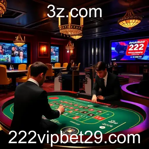 Experiência Imersiva no Live Casino da 222 VIP Bet